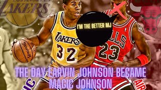 The Day Earvin Johnson Became Magic Johnson