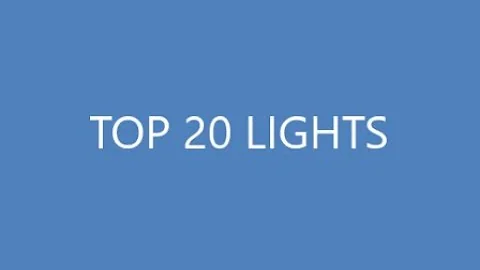 TOP 20 LIGHTS
