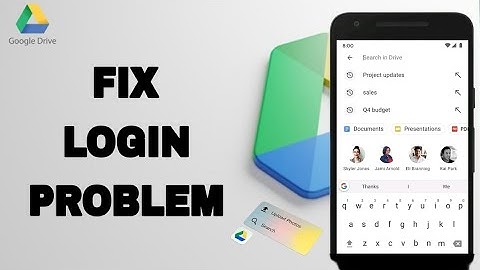 How To Fix And Solve Google Drive Login Problem | Final Solution