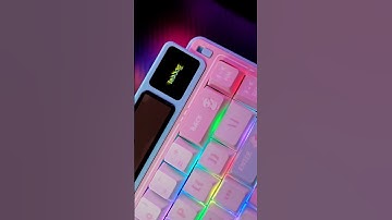 (Unboxing) LEOBOG AMG65🌸🌸It feels like spring is in the air #aula #keyboard #Showcasing.Sound test