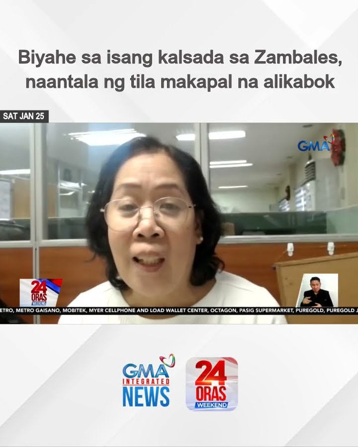 Biyahe sa isang kalsada sa Zambales, naantala ng tila makapal na alikabok | 24 Oras Weekend