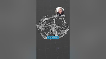 Controlling particles with Curves in Houdini #houdini #houdinifx