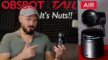 Incredible 4k A.I tracking camera - OBSBOT Tail Air