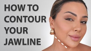 HOW TO CONTOUR YOUR JAWLINE WITH MAKEUP | NINA UBHI