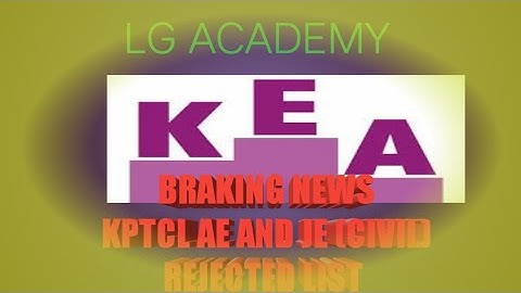 BRAKING NEWSKPTCL AE AND JE (CIVIL) REJECTED LIST