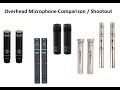 Overhead Microphone Comparison / Shootout