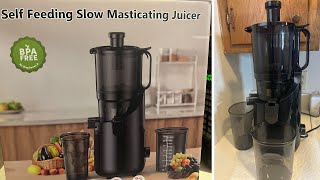 AMUMU COLD PRESS JUICER REVIEW | SLOW MASTICATING JUICER | AMAZON FINDS