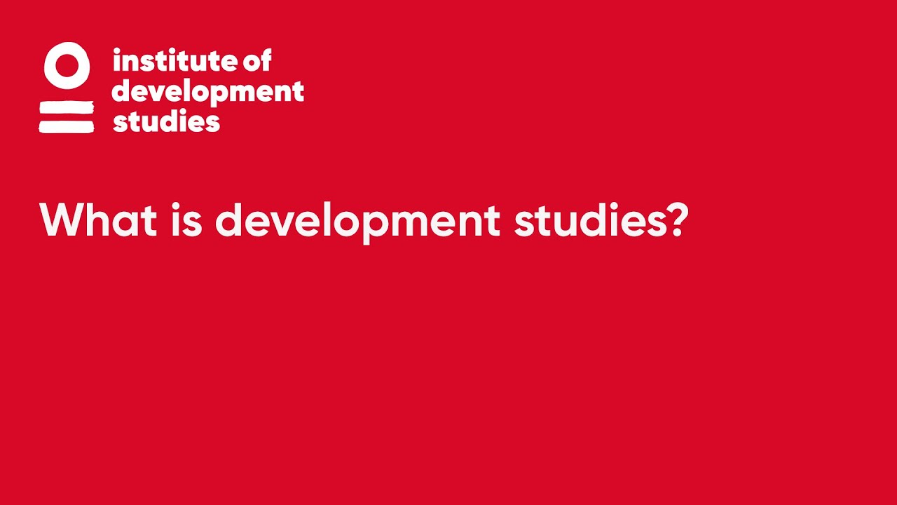 phd in development studies