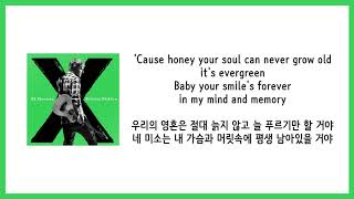 [가사 번역] 에드 시런 (Ed Sheeran) - Thinking Out Loud