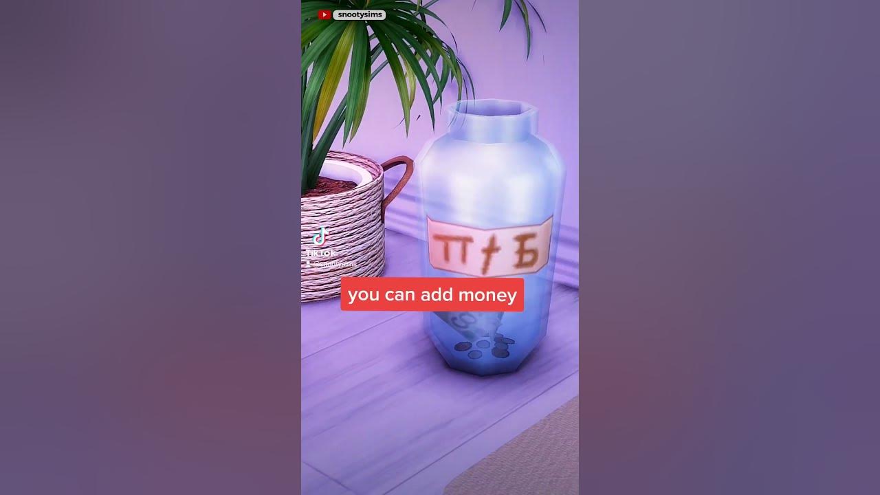 Functional Piggy Bank Mod (cute for toddlers and kids growing up) thesims4 sims4mods shorts