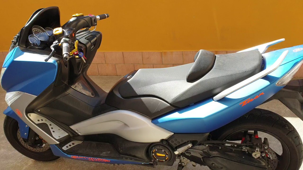 Yamaha tmax kit malossi 560 - YouTube