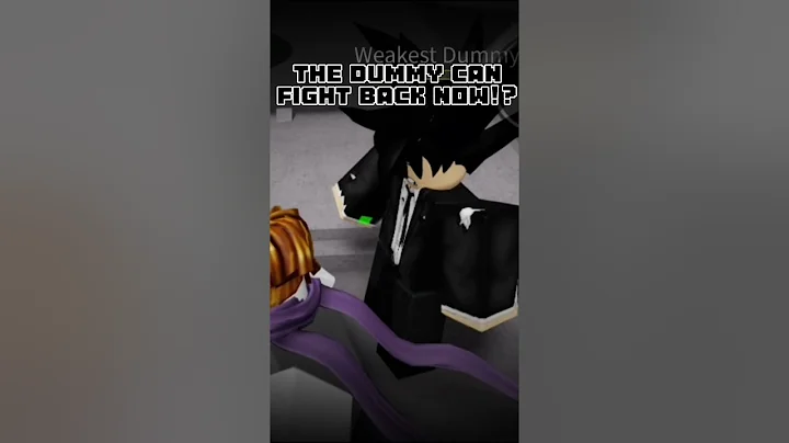 WEAKEST DUMMY fights BACK  |#roblox