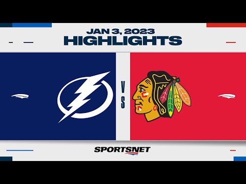 NHL Highlights | Lightning vs. Blackhawks - January 3, 2023