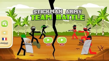 Stickman Army : Team Battle (Part 1) / Android Gameplay HD