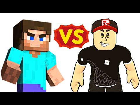 MİNECRAFT VS ROBLOX - (RAP SAVAŞLARI)