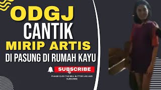 Viral! Wanita Diduga ODGJ Berparas Cantik Dipasung di Bilik Kayu