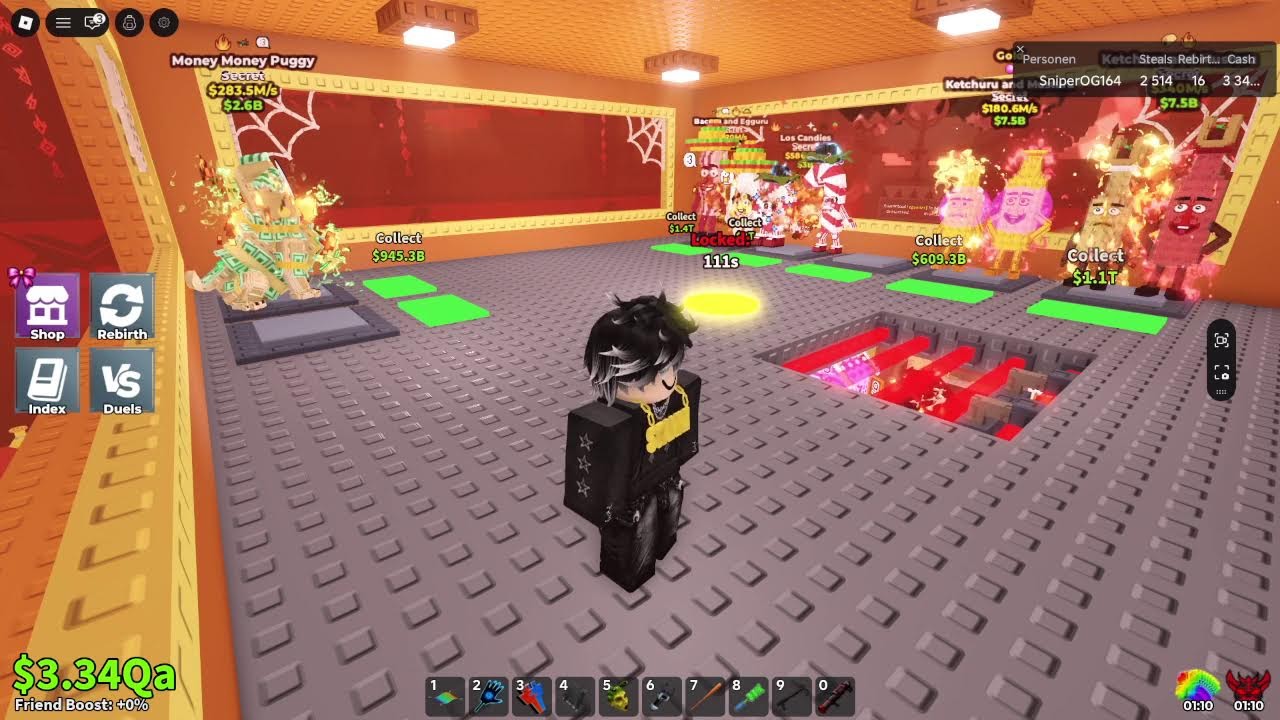 Steal a brainrot SAB und Fortnite