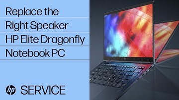 Replace the Right Speaker | HP Elite Dragonfly Notebook PC | HP
