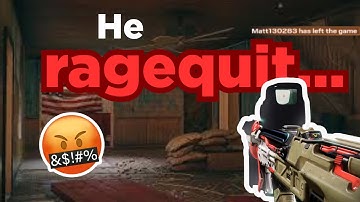 1v1 my console friend (he rage quit!)