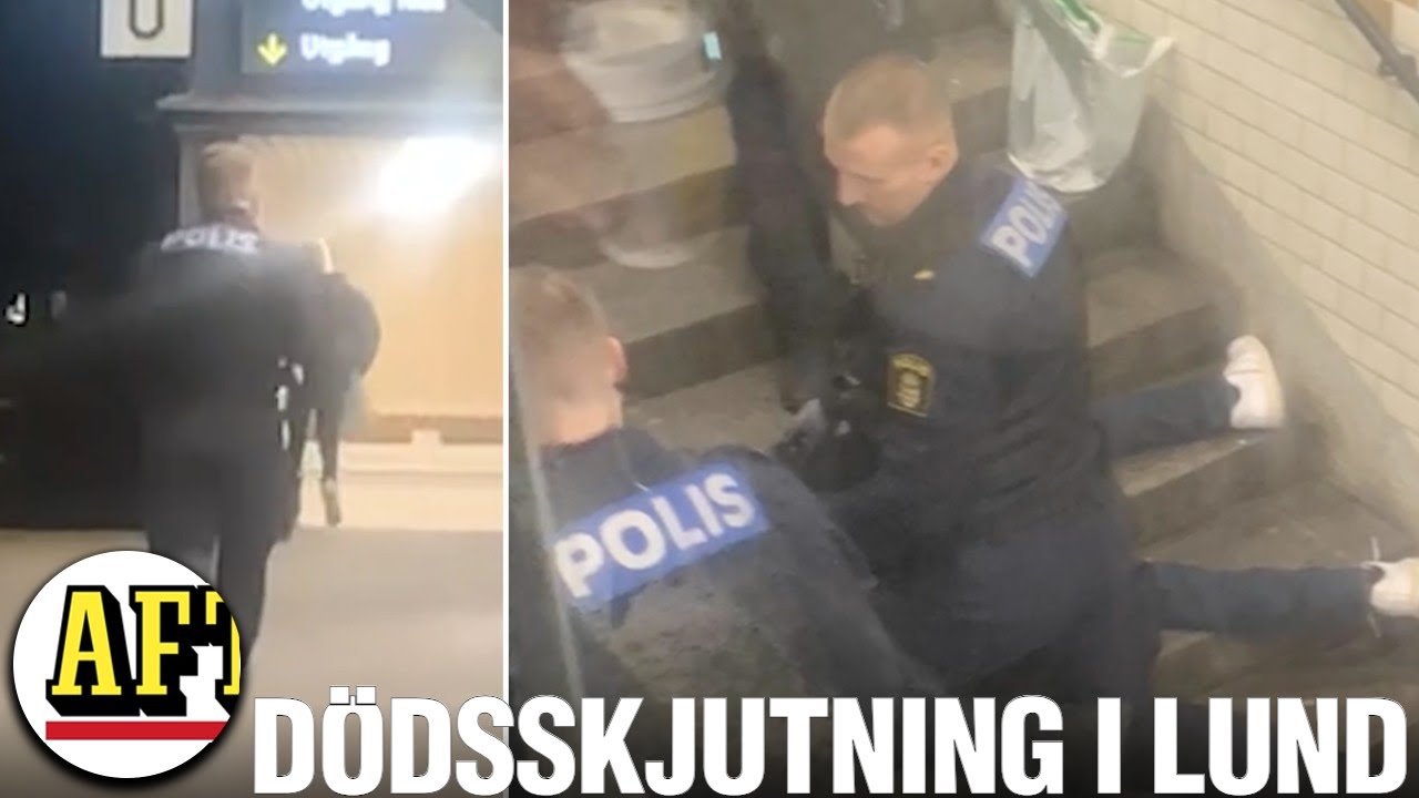 Lund: Här grips den misstänkte gärningsmannen