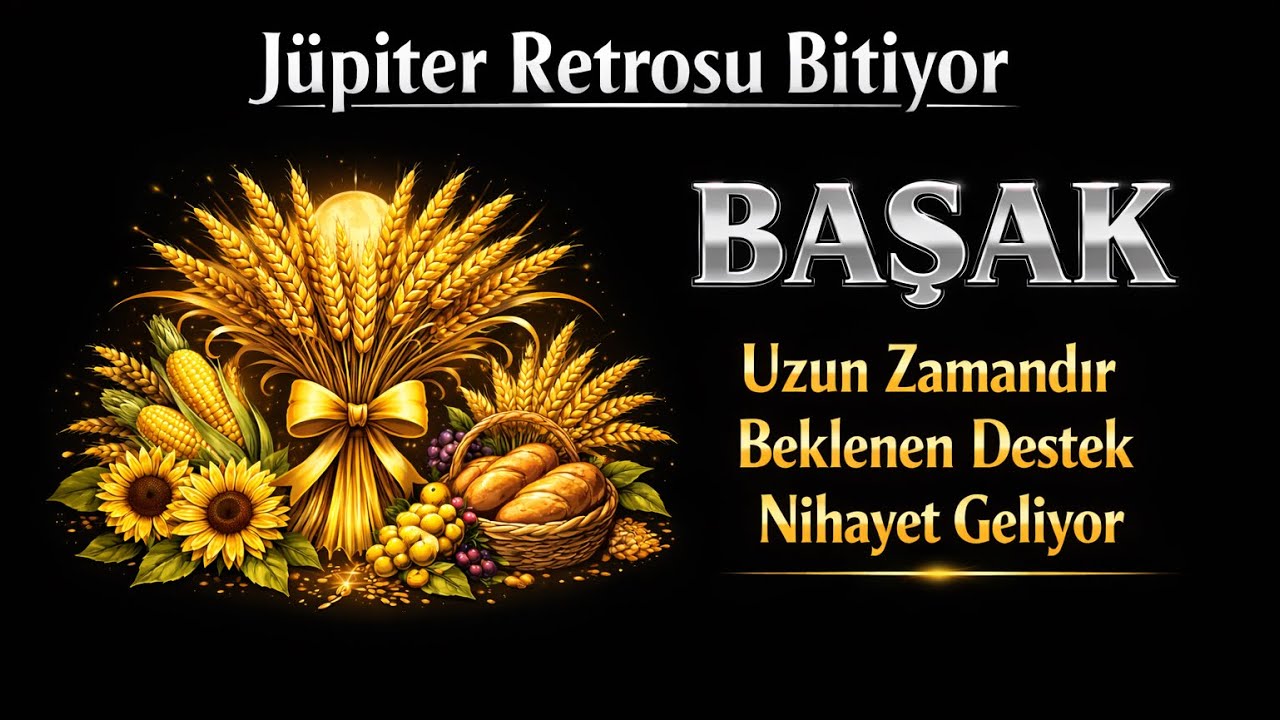 Başak Burcu - Yükselen Başak - Jüpiter Retrosu Bitiyor