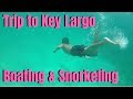 Trip to Key Largo: Boating and Snorkeling