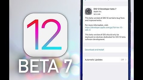 iOS 12 4 Beta 7 What’s New