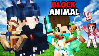 BOY ADOPTS A VERY CUTE AND SUPER GREAT ANIMAL BLOCK