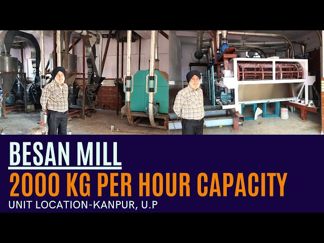 Besan Mill 2 ton per hour Capacity Machinery Manufacturer By GELONG INDUSTRIES class=