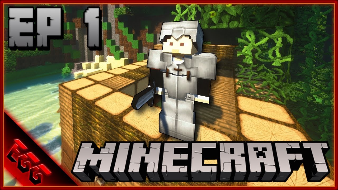 My Very First Adventure in Minecraft ⛏️ | Episode 1 - YouTube