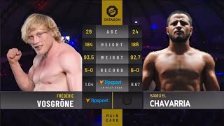 Frederic Vosgrone vs Samuel Chavarria | Highlights before the Fight