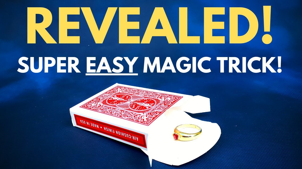 Download Do Easy, Beginner Magic Trick with ANY Finger Ring (Learn ...