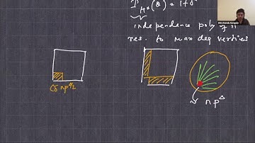 Shirshendu Ganguly - Large deviations for sparse graphs - 3/3