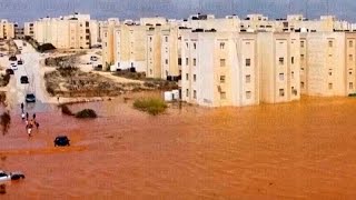 چند هزار نفر بر اثر سیل و ریزش باران‌های سیل‌آسا در لیبی جان باختند…