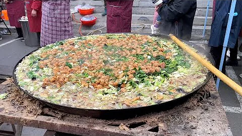 河南安陽湯陰“大鍋菜”，一年只做一次，3口大鍋千人同食，震撼 - 天天要聞