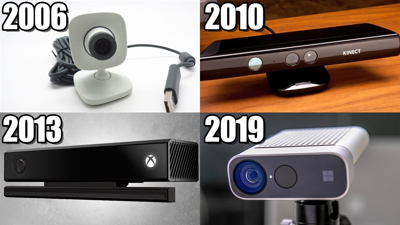 Xbox Kinect Evolution - Xbox 360, Xbox One (2006-2019)