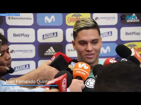 Quintero y Montero hablan de la situación al interior de la Selección Colombia