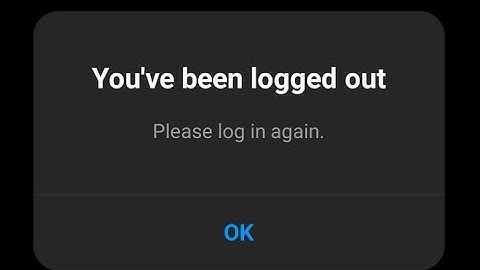 Fix instagram lite you have been logged out | Instagram logout problem