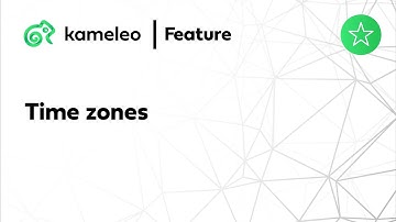 Time zones | Kameleo
