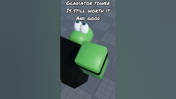 Gladiator Tower Kinda Sucks.. I Roblox (TDS)..
