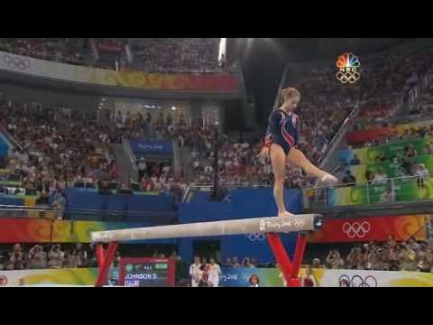 Гимнастка Шон Джонсон 2008
