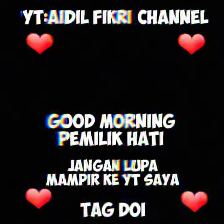 Story wa dj selamat pagi