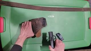 Versacarry rancher carry belt and element holster review.