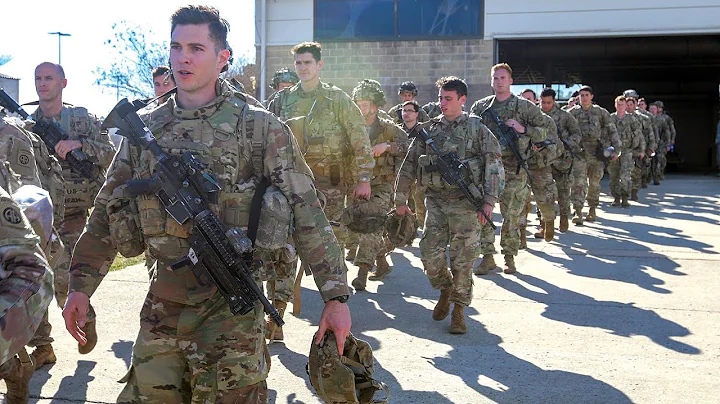US Army Paratroopers Mobilize for Deployment