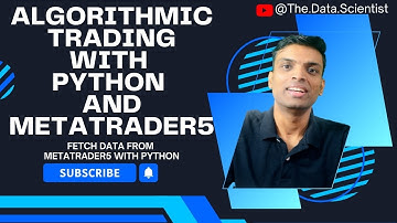 How To Download Stock Data From MetaTrader5 | Algorithmic Trading With Python For Beginners #finance