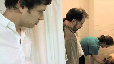 OK Go - Behind the Scenes of White Knuckles - Bunny the Swamp Creature