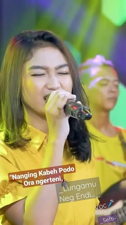 Ageng Musik🎶Story WA penuh rasa....bersama (-Duo ageng-) indri x Sefti....👍✨