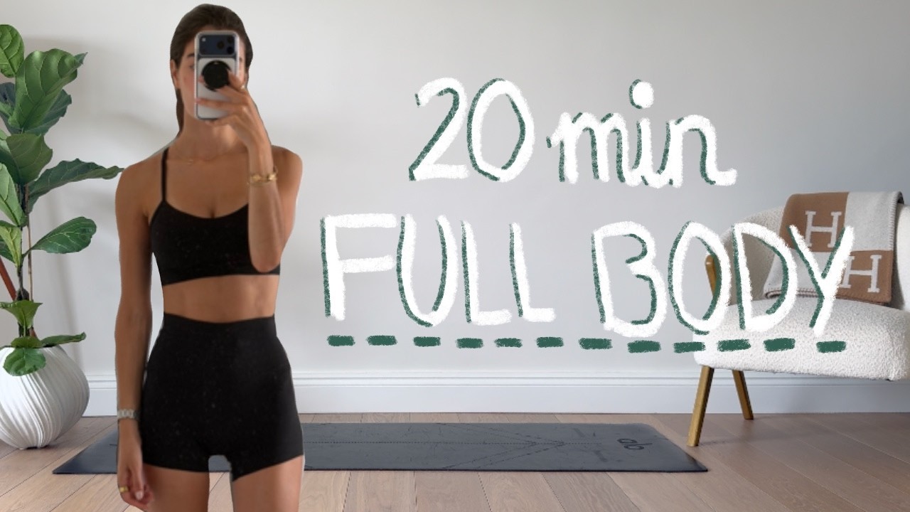 20MIN FULL BODY HOURGLASS WORKOUT | no equipment