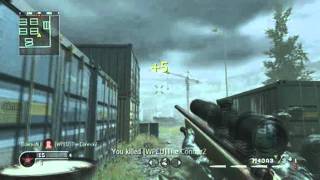 COD4 No Scope Wallbang!