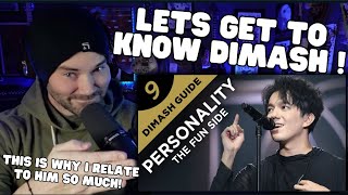 Metal Vocalist  Reaction - ⭐ THE ULTIMATE DIMASH GUIDE (PART-9) • Personality / The fun side